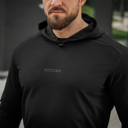 M-Tac кофта Hoodie Born by Revolution Black– Милитарист - фото 8
