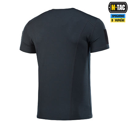 M-Tac футболка потоотводящая Athletic Velcro Dark Navy Blue– Милитарист - фото 4