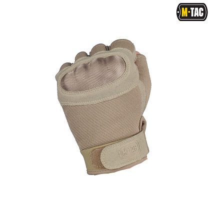 M-Tac перчатки беспалые Assault Tactical Mk.3 Khaki– Милитарист - фото 6