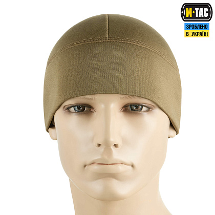 M-Tac шапка-підшоломник мікрофліс ріп-стоп Tan– Мілітарист - зображення 2