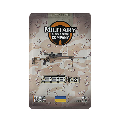 Military Black Coffee Company меленая .338-Эфиопия– Милитарист - фото 2