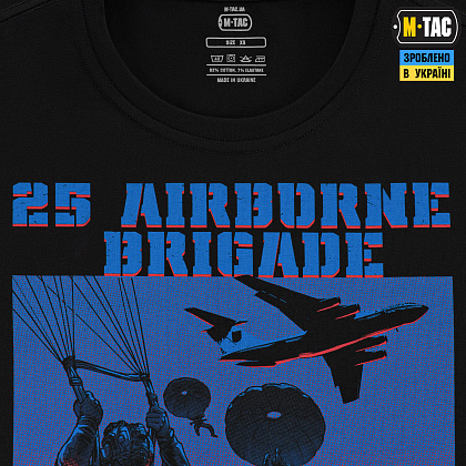 M-Tac футболка 25 Brigade Black– Мілітарист - зображення 6