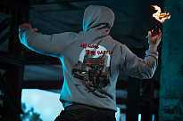  M-Tac кофта Hoodie My Home is my Castle Oversize Hard Light Grey