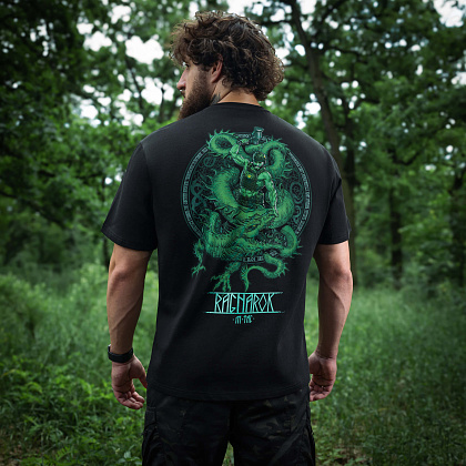 M-Tac футболка Ragnarok Night Vision Cotton Hard Black– Милитарист - фото 13