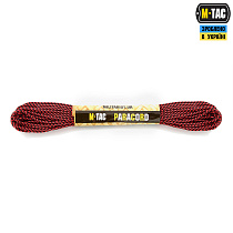 M-Tac паракорд Minicord Black&Red 15м– Милитарист