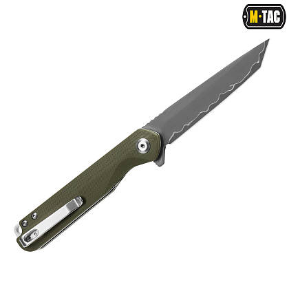 M-Tac ніж складний Type 29 Tanto Olive/Grey– Мілітарист - зображення 3