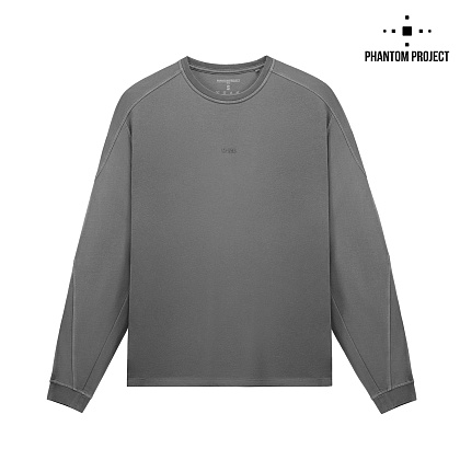 Phantom Project/M-Tac футболка Long Sleeve Cotton Hard (GD) Grey– Милитарист - фото 1
