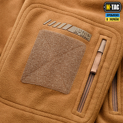 M-Tac куртка флісова Windblock Division Gen.II Dark Coyote– Мілітарист - зображення 11
