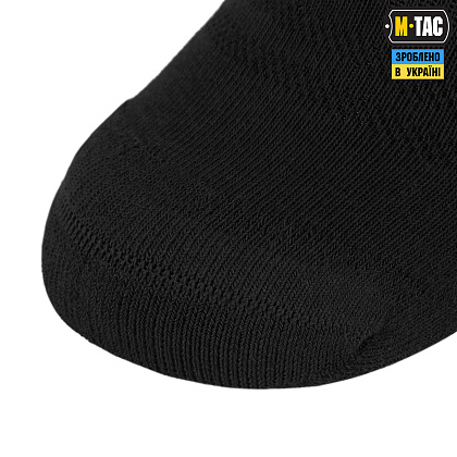 M-Tac шкарпетки Tactical Socks Cotton 67% Black– Мілітарист - зображення 5