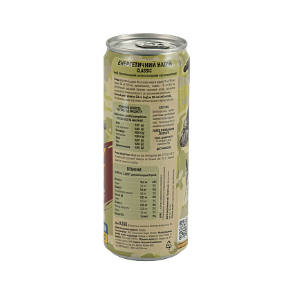 Military Black Coffee Company energy drink Класичний– Мілітарист - зображення 3