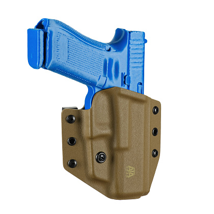 ATA Gear кобура модель Hit Factor ver.1 для Glock - 17/22/47 Coyote Brown правша– Милитарист - фото 3