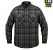 M-Tac сорочка Lumberjack Merino Cold Weather Blue/Yellow– Мілітарист - мініатюра 2