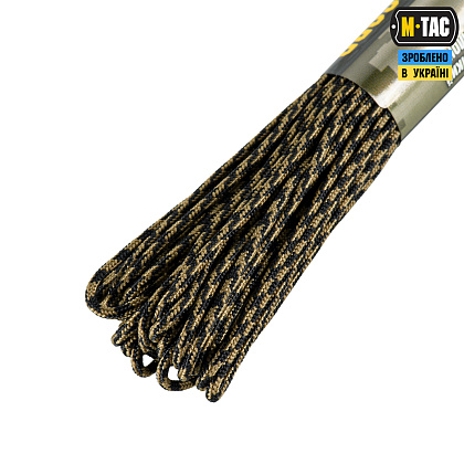 M-Tac паракорд Minicord Mil-Spec 15m Black/Coyote– Мілітарист - зображення 3