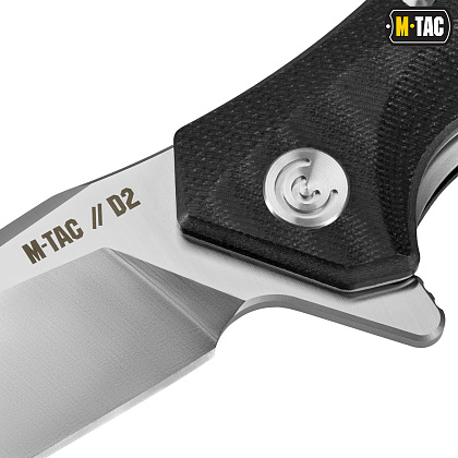 M-Tac ніж складний Type 20 Black/Steel– Мілітарист - зображення 7