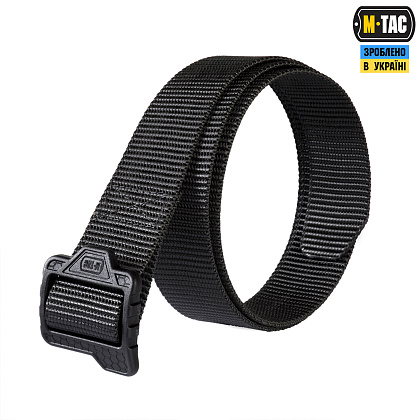 M-Tac ремінь Lite Tactical Belt Hex Black– Мілітарист - зображення 1