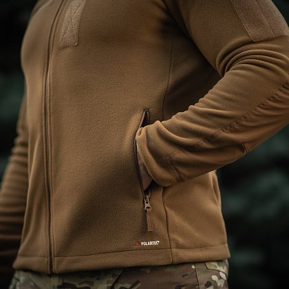 M-Tac куртка Combat Fleece Polartec Jacket Coyote Brown– Милитарист - фото 13