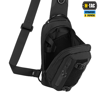 M-Tac сумка Sling Civilian Lite-NR Black– Мілітарист - зображення 4