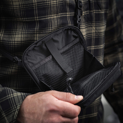 M-Tac сумка Pocket Bag Hardsling Lite-C Elite Black– Мілітарист - зображення 32