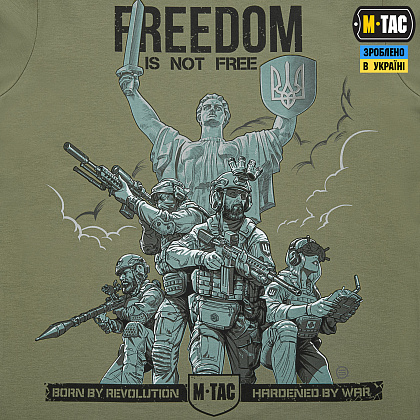 M-Tac футболка Freedom Light Olive– Милитарист - фото 5