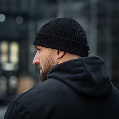 M-Tac шапка вязаная 100% акрил Black– Милитарист - фото 14
