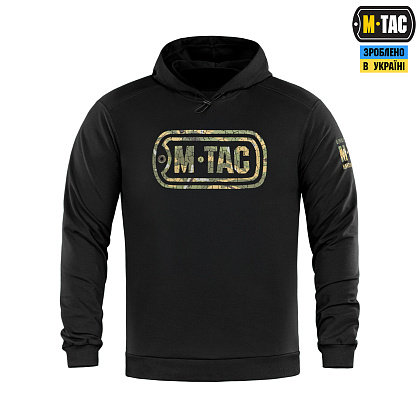 M-Tac кофта Hoodie Logo Black– Мілітарист - зображення 2