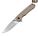 M-Tac нож складной Type 35 Desert/Stonewash– Милитарист - миниатюра 1