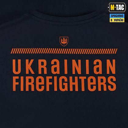 M-Tac футболка Ukrainian Firefighters Dark Navy Blue– Мілітарист - зображення 6
