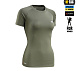M-Tac футболка Ultra Light Polartec Lady Army Olive– Милитарист - миниатюра 3