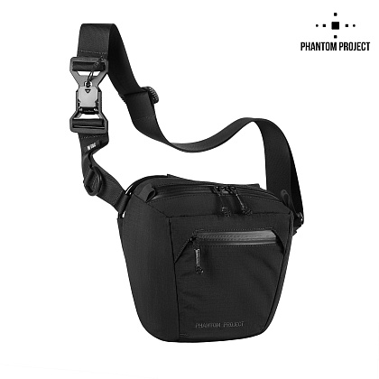 Phantom Project/M-Tac сумка Trapeze Bag Small Lite-NR Black– Милитарист - фото 3