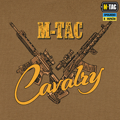 M-Tac футболка Ukrainian Cavalry Coyote Brown– Мілітарист - зображення 7