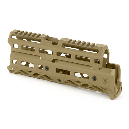 Крук M-Lock цівка довга для АКС-74У довга верхня накладка Coyote (1U044B)– Мілітарист - зображення 8