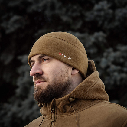 M-Tac шапка Watch Cap Polartec Cold Weather Coyote– Мілітарист - зображення 10