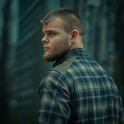 M-Tac сорочка Redneck Shirt Olive/Navy Blue– Мілітарист - зображення 25