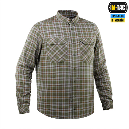 M-Tac сорочка Lumberjack Cotton Shirt Olive/Grey– Мілітарист - зображення 3