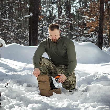 M-Tac термосорочка фліс Delta Level 2 Hex Army Olive– Мілітарист - зображення 21