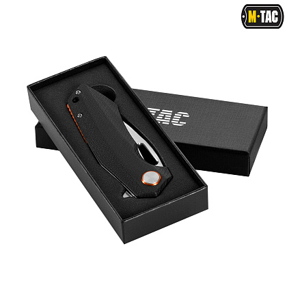 M-Tac нож складной Type 12 Black/Steel– Милитарист - фото 9