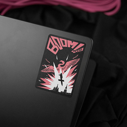 M-Tac наклейка Boom!! Фламінго Pink– Милитарист - фото 9