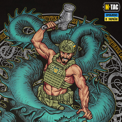M-Tac банер Ragnarok 900x1300 Black– Мілітарист - зображення 3