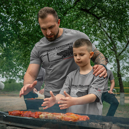 M-Tac футболка Чорні Запорожці Light Grey– Мілітарист - зображення 20