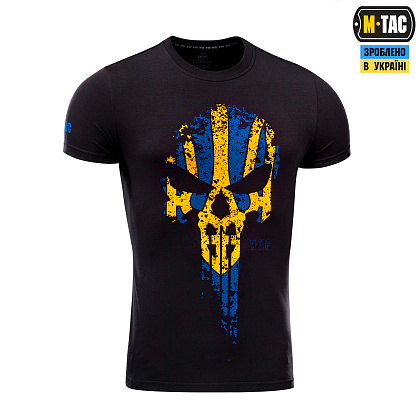 M-Tac футболка Месник Black/Yellow/Blue– Милитарист - фото 3