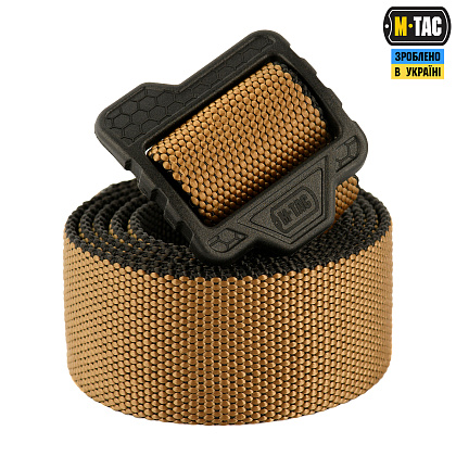 M-Tac ремень Double Sided Lite Tactical Belt Hex Coyote/Black– Милитарист - фото 2