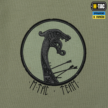 M-Tac кофта Hoodie Драккар Light Olive– Милитарист - фото 9