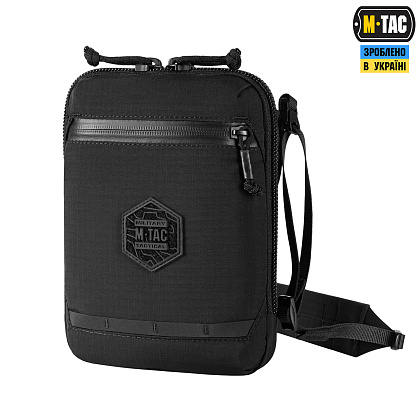 M-Tac сумка Pocket Bag Hardsling Lite-NR Black - зображення 1 M-Tac сумка Pocket Bag Hardsling Lite-NR Black– Мілітарист - зображення 1
