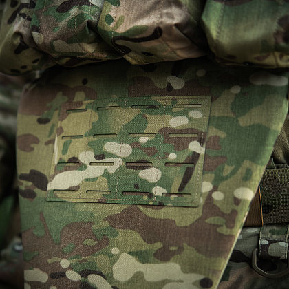 M-Tac фартух протиуламковий з балістичним пакетом 1 клас (BRONYX) Laser Cut Multicam– Мілітарист - зображення 23