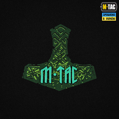 M-Tac футболка Ragnarok Night Vision Cotton Hard Black– Мілітарист - зображення 6