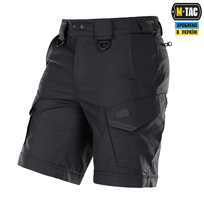 M-Tac шорты Aggressor Short Black– Милитарист - фото 1