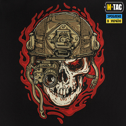 M-Tac кофта Hoodie Worn to the bone Oversize Hard Black– Мілітарист - зображення 6