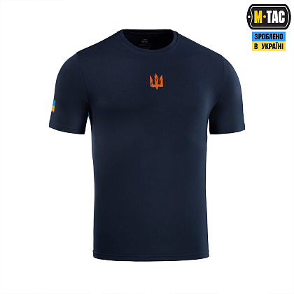 M-Tac футболка Ukrainian Firefighters Dark Navy Blue– Мілітарист - зображення 4