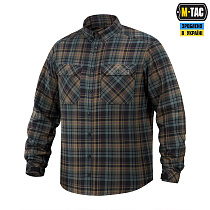 M-Tac сорочка Lumberjack Merino Cold Weather Blue/Yellow– Мілітарист