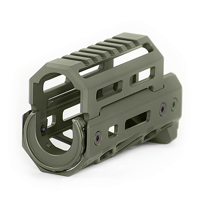 Крук RIS цевье для АКС-74У CERAKOTE OD Green (1U043)– Милитарист - фото 5
